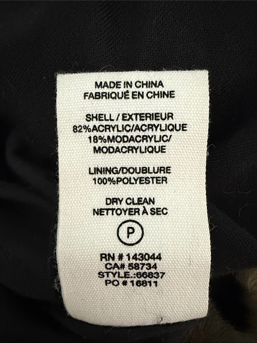 Avec Les Filles Faux Fur Star Print Jacket